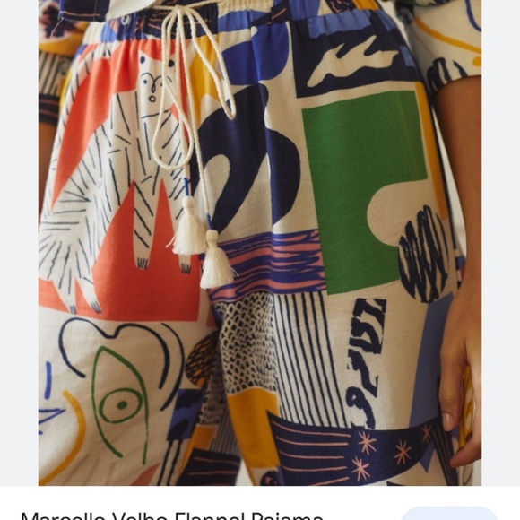 Anthropologie Marcello Velho Flannel Pajama Pants, XS Petite “Pants only” - Picture 2 of 12